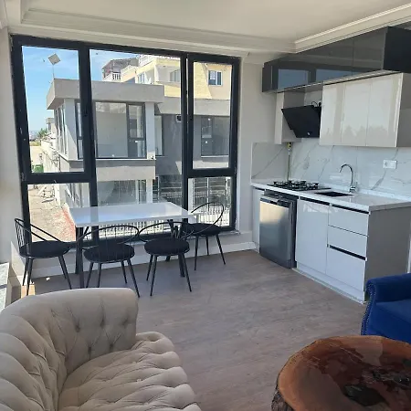 Air-conditioned Brand-new With Natural Gas Heating Apartment Corlu